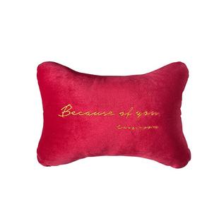 汽车头枕简约款车载座椅头枕护颈枕创意毛绒车载枕头靠通用车内饰