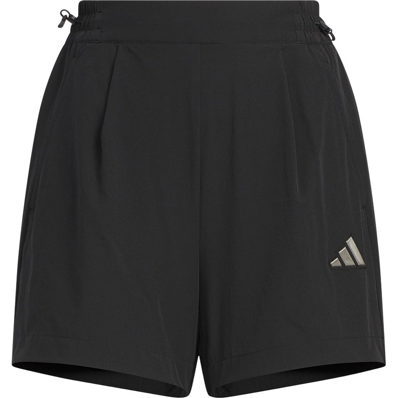 Adidas/阿迪达斯正品2025夏季女士经典瑜伽运动训练短裤JM8826
