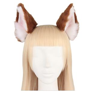 原神cos五郎兽耳发夹性转希娜小姐cosplay柴犬耳朵漫展头饰配饰