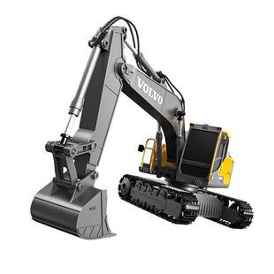 双鹰沃尔沃儿童遥控挖掘机自卸车工程车挖土机玩具男孩新年礼物