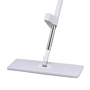 妙洁免手洗平板拖把木地板干湿两用家用粘扣式手动挤水可旋转地拖