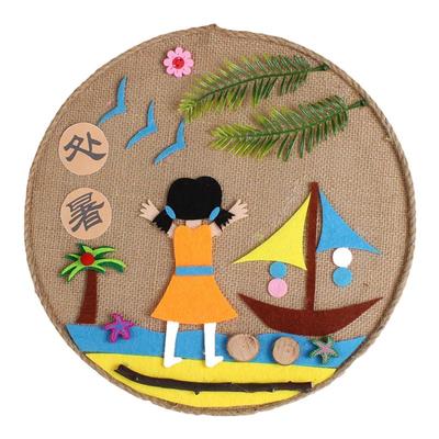 二十四节气麻绳画材料包