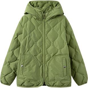 巴拉巴拉儿童羽绒服男童女童轻薄排骨外套冬季新款童装大童亲子装