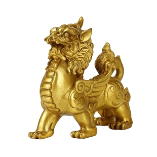 全黄铜貔貅招财摆件一对家居玄关装饰礼品皮休摆设送礼工艺品中式