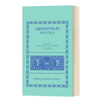 英文原版 精装 Aristotle Politica 亚里士多德政治学 英文版 进口英语原版书籍