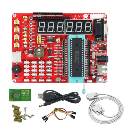 零基础pic开发板PIC16F877A单片机学习板实验板套件送教程和C代码