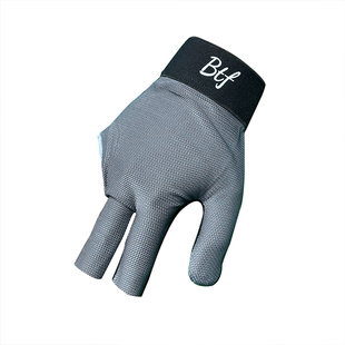 职业台球手套Btf蝴蝶台球手套三指手套露指男女btf手套右手桌球