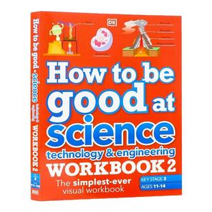 DK出品 科学 技术与工程练习册2 英文原版 How to be Good at Science Technology Engineering Workbook 2 青少年创新思维教辅书