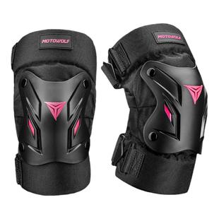 四季摩托车护膝防摔护具机车骑行防风保暖秋冬女骑士装备骑车护腿