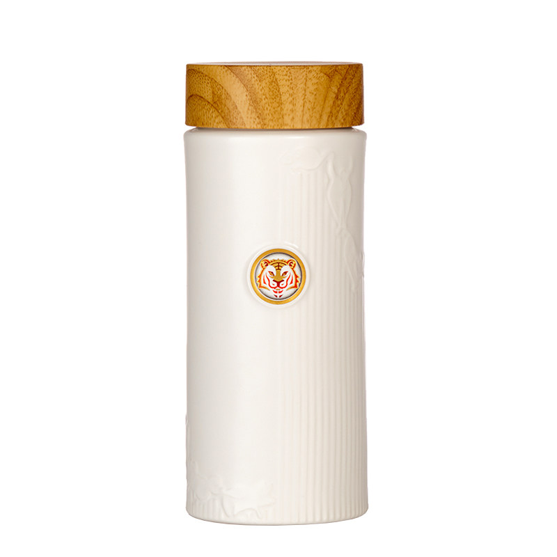 乾唐轩活瓷杯福虎生威随身杯