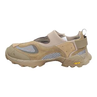 现货 ROA HIKING ROZES 绒面小牛皮拼接镂空户外透气一脚蹬休闲鞋