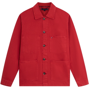 【郭富城同款】Tommy26夏男纯棉重磅斜纹工装贴袋外套父亲节礼物