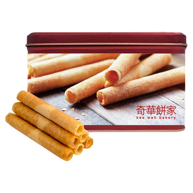 香港[奇华饼家]香脆鸡蛋卷礼盒饼干蛋卷零食糕点特产点心进口礼物