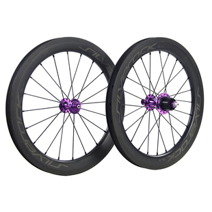 SILVEROCK SR38C碳纤维RUHM轮组16寸349圈刹国布联名三折车外7速