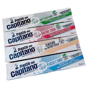 看日期~全方面守护牙齿~意大利德康美防蛀修护清新小苏打牙膏75ml