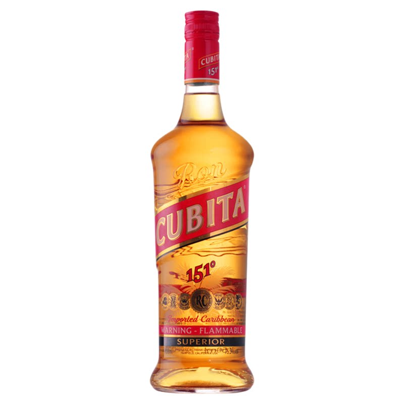 古贝塔151美国加勒比朗姆酒