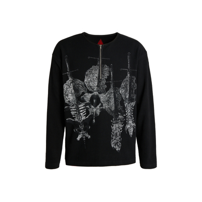 TBHNP暗夜王子剑骨印花T恤