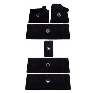 适用于奔驰威霆中排地毯星光毯v260l唯雅诺商务车第二排星光地毯