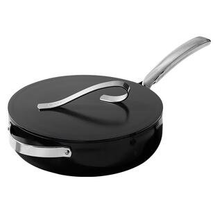 【自营】velosan温仑山深煎锅不粘锅家用炒菜锅煎牛排平底锅丝带