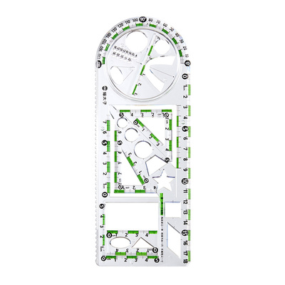 猫太子多功能量角器三角尺