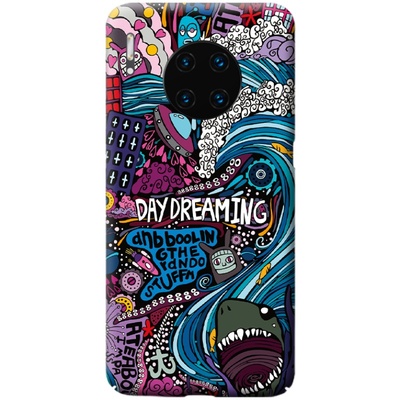 适用华为个性夜光全包磨砂硬壳