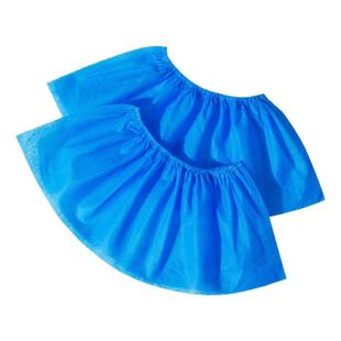 鞋套一次性加厚室内家用待客机房无纺布透气耐磨防滑静电通用脚套