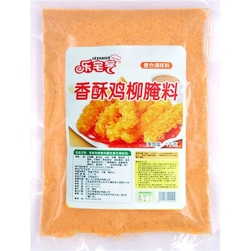 乐宅客无骨香酥鸡柳调料包