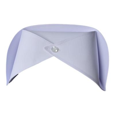 护士帽女白色燕尾帽薄厚款蓝色粉色卫校实习加杠可调大头围护士帽