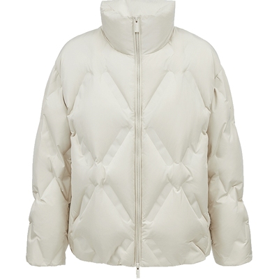 ONLY90白鸭绒宽松立领羽绒服