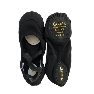 三沙软底弹力布练功鞋