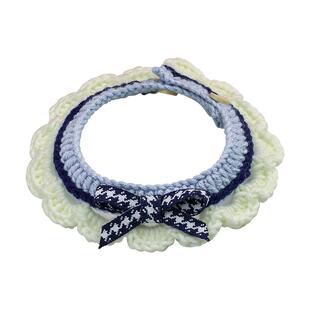 猫咪围脖宠物衣服新年蝴蝶结围巾饰品布偶猫口水巾小狗狗项圈围兜