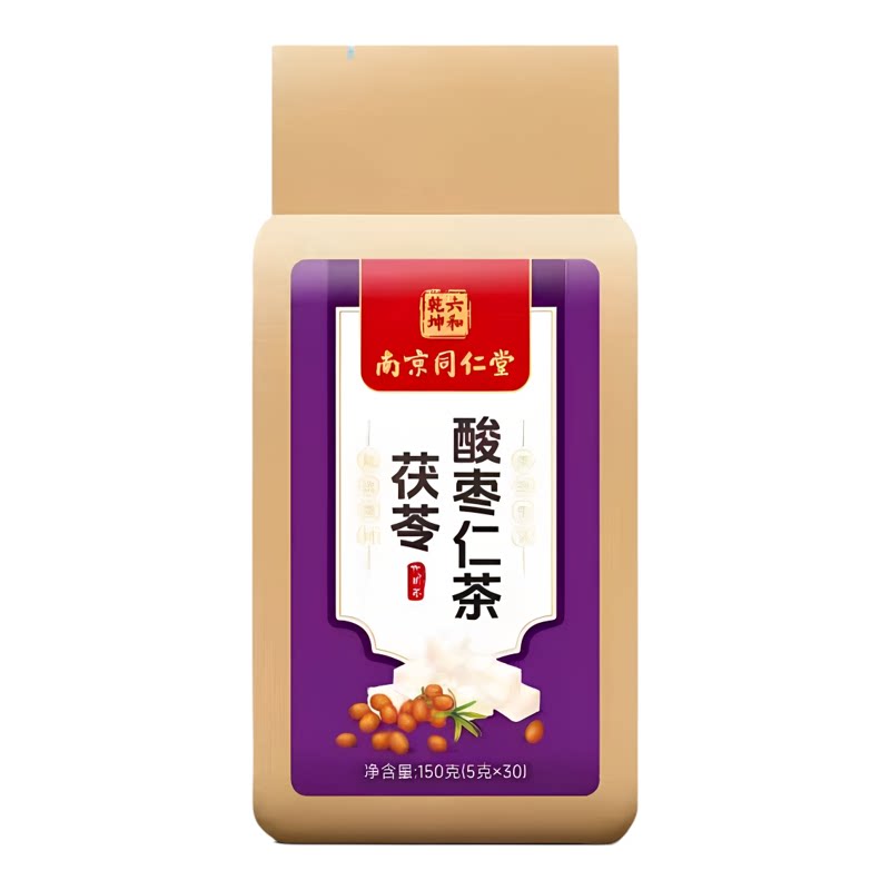 南京同仁堂茯苓酸枣仁安神茶