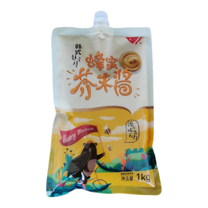 天力韩式蜂蜜芥末酱1000g商用