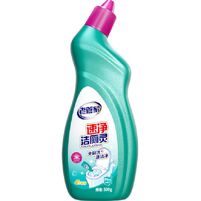 老管家洁厕灵免刷洗抑菌除臭500g