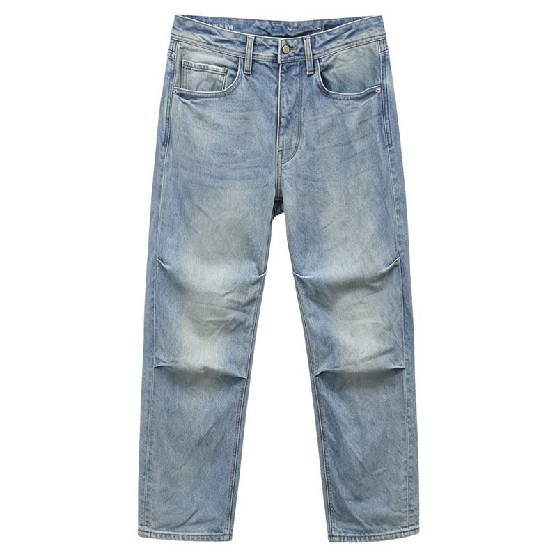 ABLEJEANS滑板裤男士浅色牛仔裤