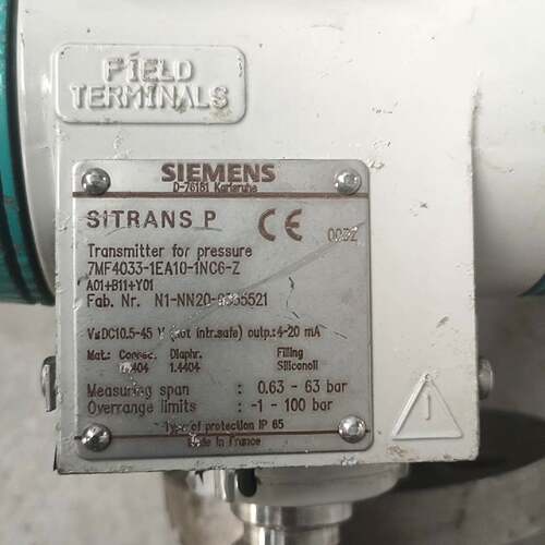 压力变送器7MF4033-1EA10-1NC6-Z，二议价