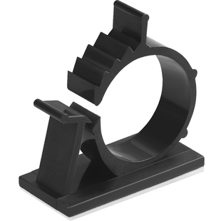 HSS/LY免打孔水管软管卡扣固定器集线理线自黏式卡扣固定座可调节