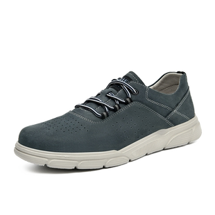 MELLEN名郎男士鞋子2025秋冬新款商务休闲皮鞋英伦风舒适透气男鞋