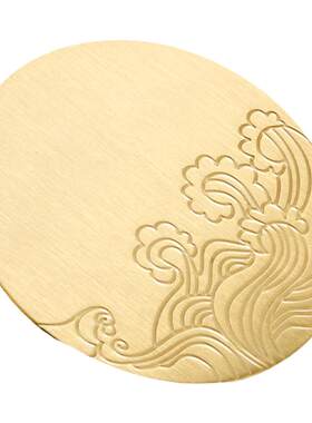 装饰片黄铜实木家具金色新中式