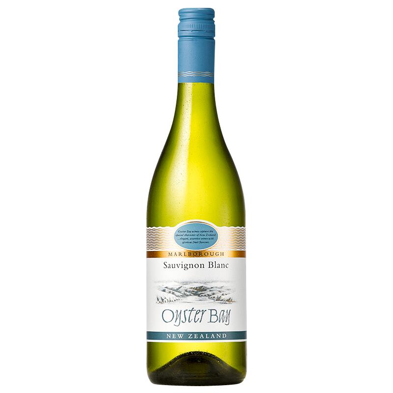 【自营】蚝湾(OysterBay)长相思干白葡萄酒750ml新西兰原装进口