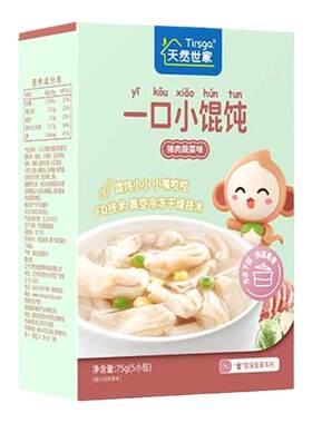 天然世家一口小馄饨75g