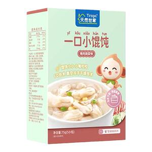 天然世家一口小馄饨75g