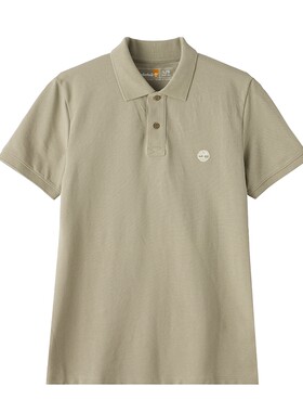 Timberland添柏岚纯棉POLO衫男装夏季新款户外半袖男士短袖T恤衫