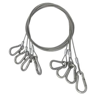 包塑钢丝绳威亚绳 音箱保险绳 舞台灯吊钢丝绳 挂衣绳子室外晒被