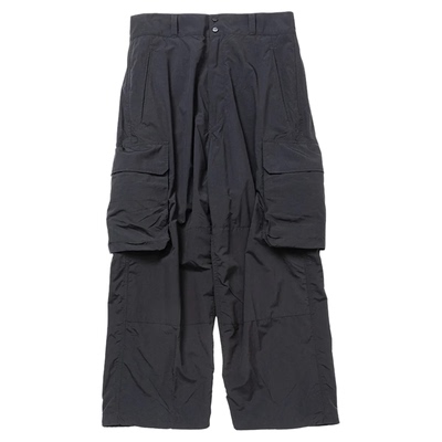 MEANSWHILE滑雪宽松尼龙长裤