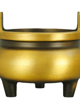 黄铜五供摆件铸造家用简约现代