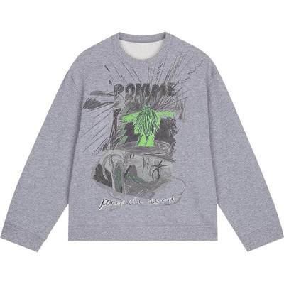 蓬马大童套头卫衣H型棉质