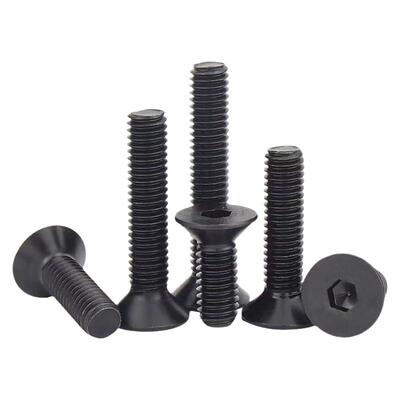 8.8级沉头内六角螺丝平锥头螺钉平杯螺栓M6M8M10M12M14M16M18-M30