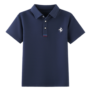 男童polo衫夏装2026新款儿童上衣短袖男孩衣服帅气大童T恤夏季潮