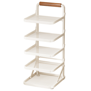 可折叠备菜置物架厨房壁挂多层配菜盘家用台面碗碟收纳架放菜神器